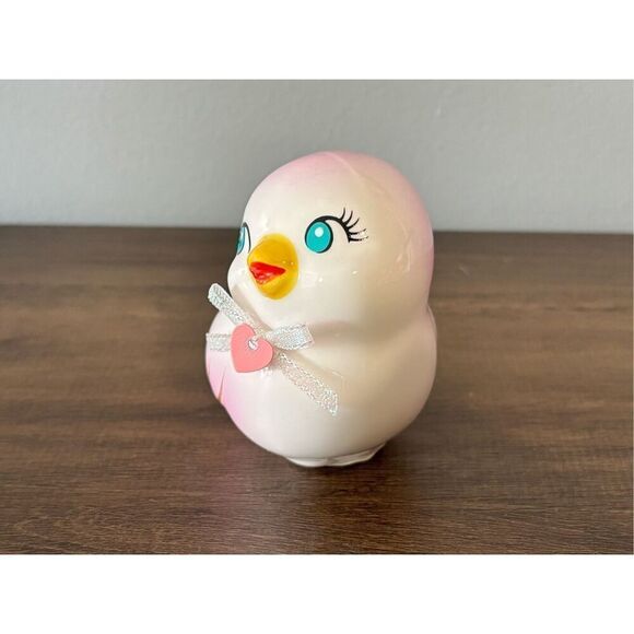 Target Spritz Lavender Purple Ceramic Lovebird Valentine Day - Picture 2 of 6